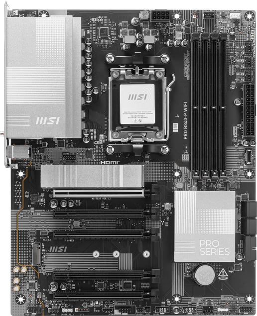 MSI PRO B840-P WIFI ATX Motherboard for AMD AM5 CPUs