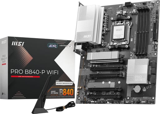 MSI PRO B840-P WIFI ATX Motherboard for AMD AM5 CPUs