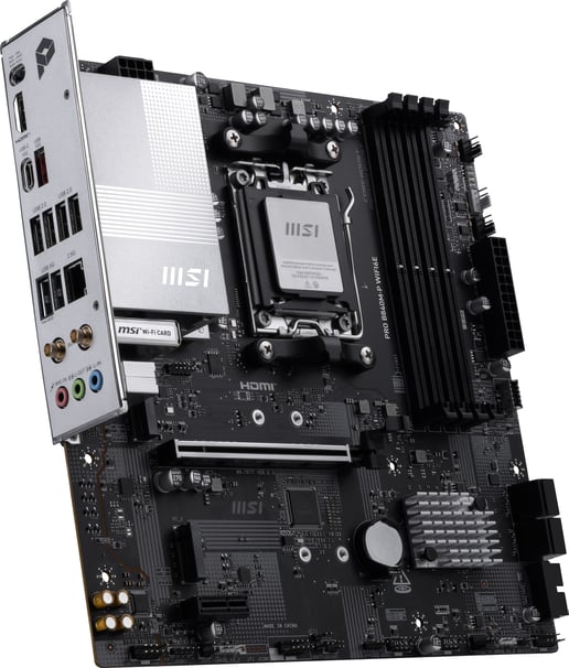 MSI PRO B840M-P WIFI6E mATX Motherboard for AMD AM5 CPUs