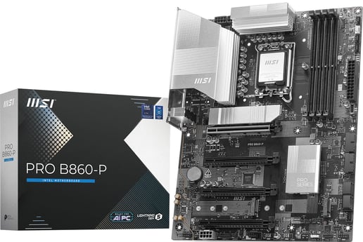 MSI PRO B860-P ATX Motherboard for Intel LGA1851 CPUs