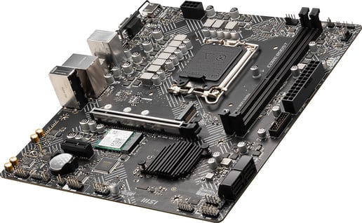 MSI PRO H610M-G WIFI DDR4 mATX Motherboard for Intel LGA1700 CPUs