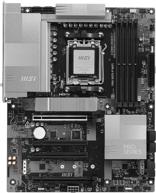 MSI PRO X870-P WIFI ATX Motherboard for AMD AM5 CPUs