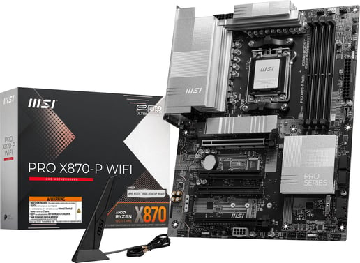MSI PRO X870-P WIFI ATX Motherboard for AMD AM5 CPUs