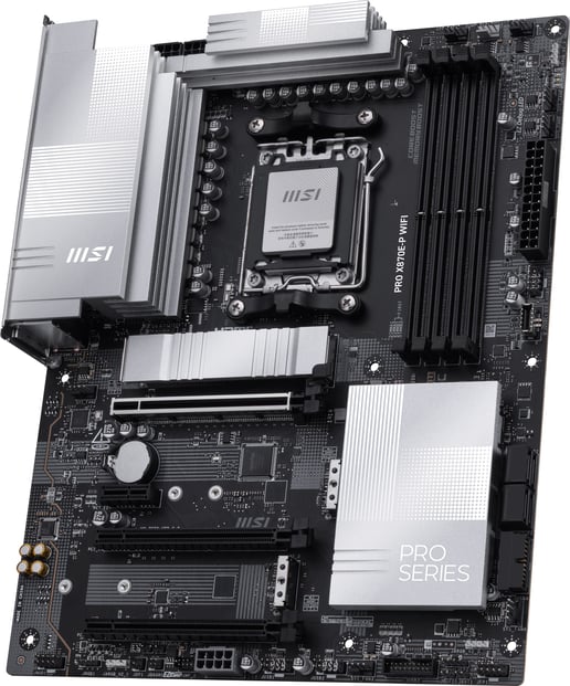 MSI PRO X870E-P WIFI ATX Motherboard for AMD AM5 CPUs