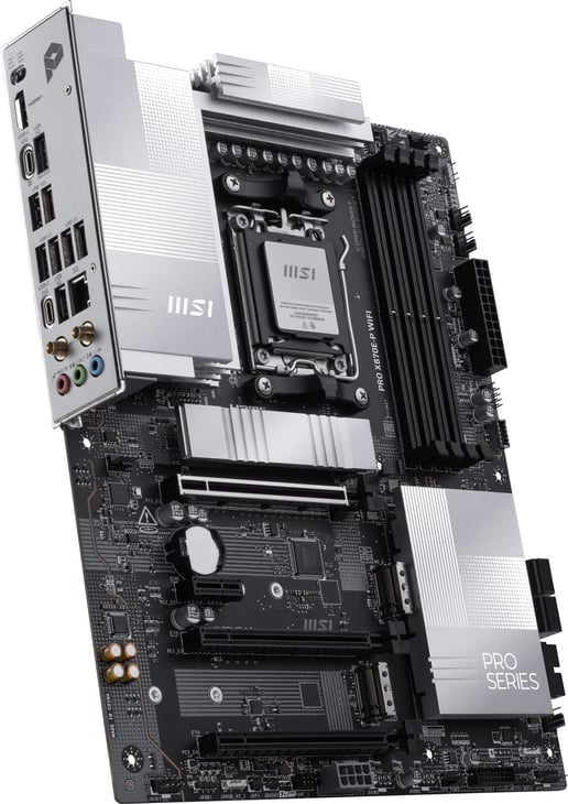 MSI PRO X870E-P WIFI ATX Motherboard for AMD AM5 CPUs
