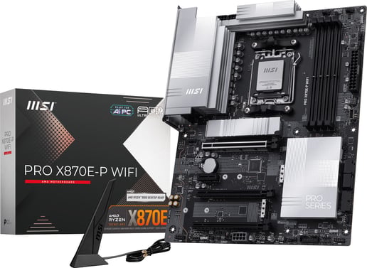 MSI PRO X870E-P WIFI ATX Motherboard for AMD AM5 CPUs