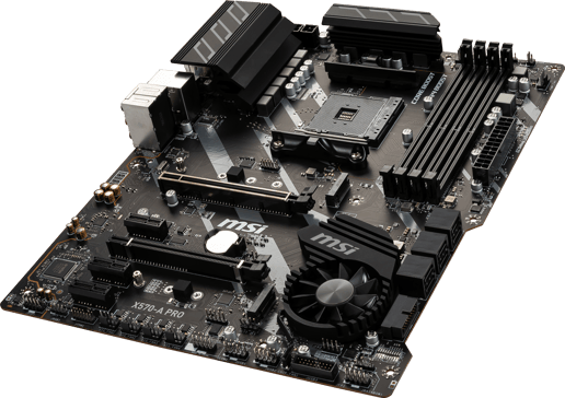 MSI X570-A PRO ATX Motherboard for AMD AM4 CPUs