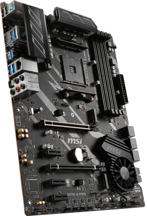 MSI X570-A PRO ATX Motherboard for AMD AM4 CPUs