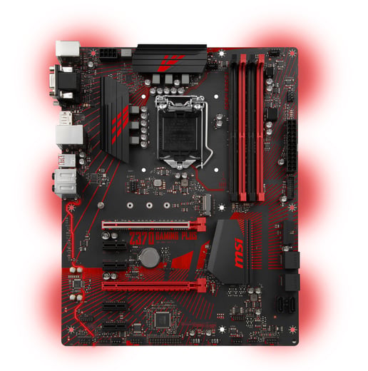 MSI Z370 GAMING PLUS ATX Motherboard for Intel LGA1151 CPUs