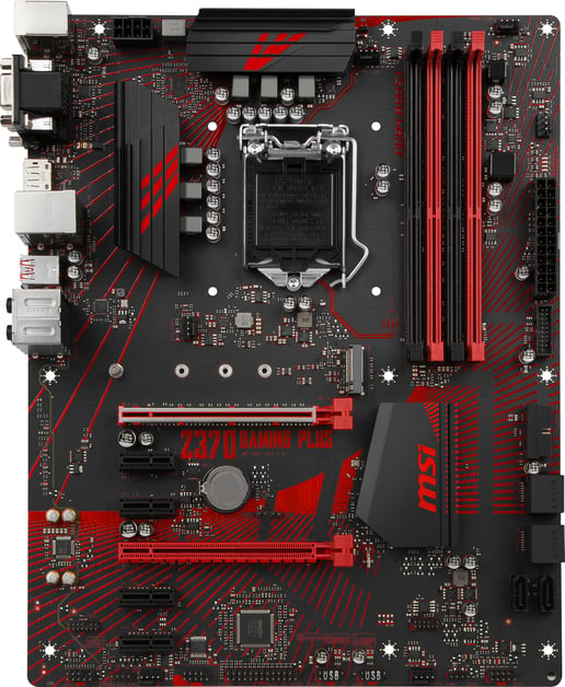 MSI Z370 GAMING PLUS ATX Motherboard for Intel LGA1151 CPUs