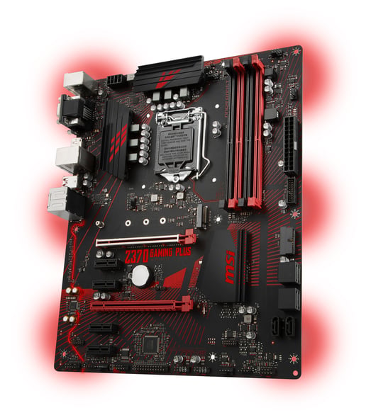 MSI Z370 GAMING PLUS ATX Motherboard for Intel LGA1151 CPUs