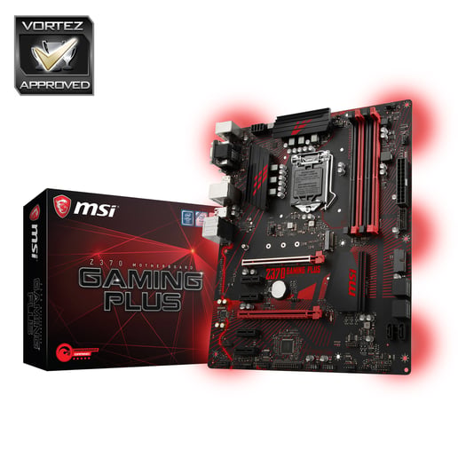 MSI Z370 GAMING PLUS ATX Motherboard for Intel LGA1151 CPUs
