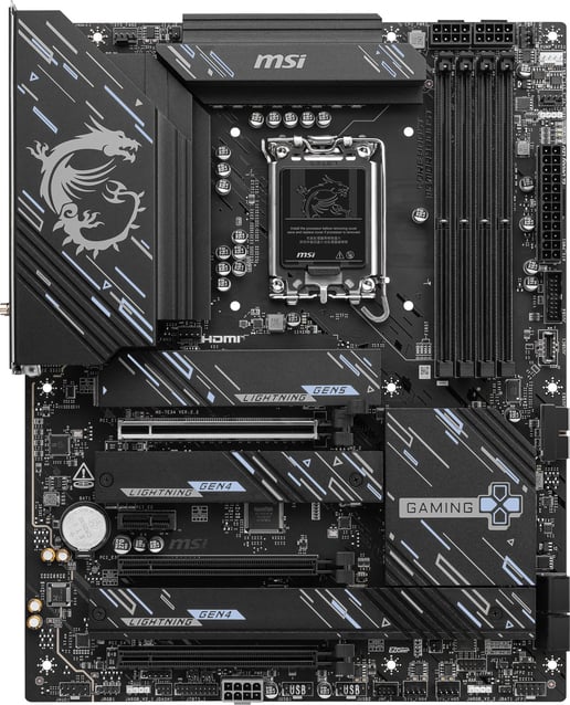 MSI Z890 GAMING PLUS WIFI ATX Motherboard for Intel LGA1851 CPUs
