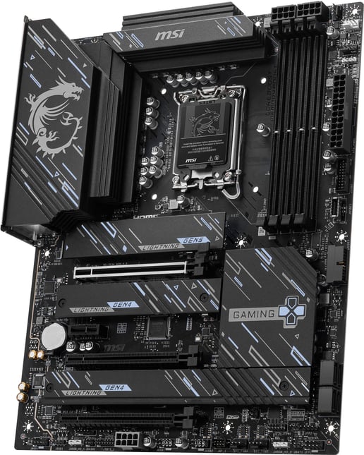 MSI Z890 GAMING PLUS WIFI ATX Motherboard for Intel LGA1851 CPUs
