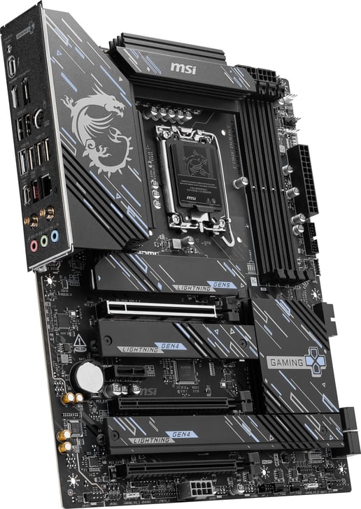 MSI Z890 GAMING PLUS WIFI ATX Motherboard for Intel LGA1851 CPUs