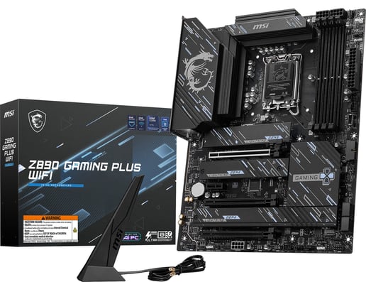 MSI Z890 GAMING PLUS WIFI ATX Motherboard for Intel LGA1851 CPUs