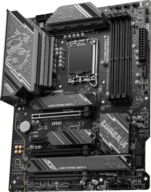 MSI Z790 GAMING PLUS WIFI ATX Motherboard for Intel LGA1700 CPUs