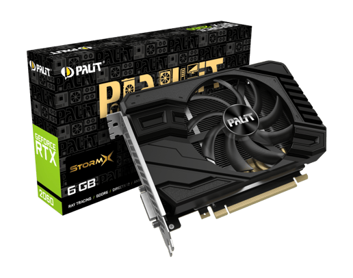 Palit GeForce RTX 2060 StormX OC 6GB Graphics Card