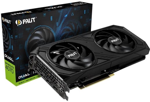 Palit GeForce RTX 4070 Dual 12GB GDDR6X Graphics Card