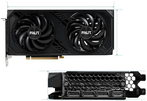 Palit GeForce RTX 4070 Dual OC 12GB Graphics Card
