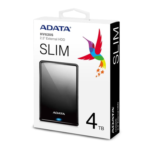 4TB Adata HV620S Desktop External Hard Drive - USB 3.2 Gen 2