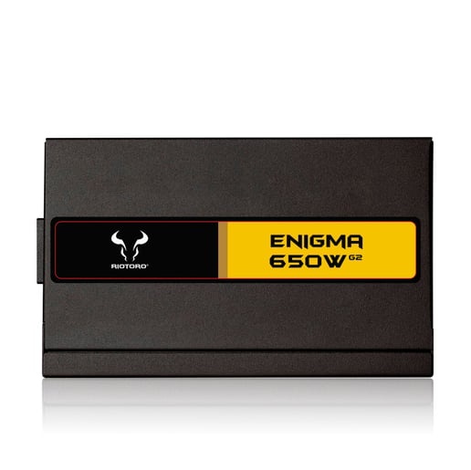 Riotoro Enigma G2 650W Semi-Modular Power Supply 80 Plus Gold