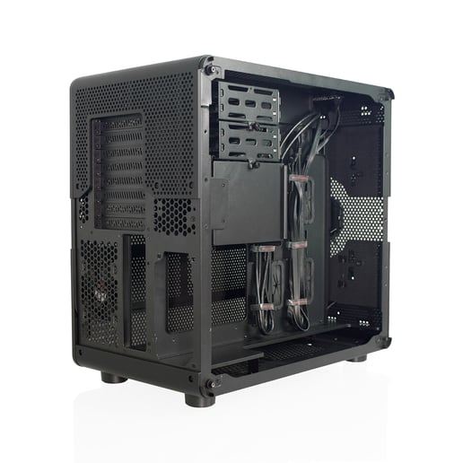 Riotoro Morpheus Mid Tower Gaming Case - Black 