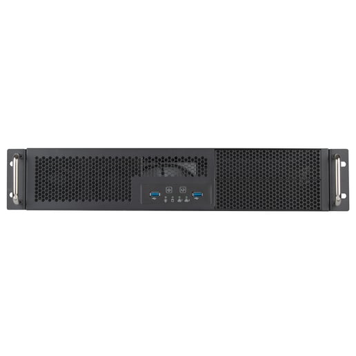 Silverstone RM23-502-MINI Rackmount Server Case - Black 