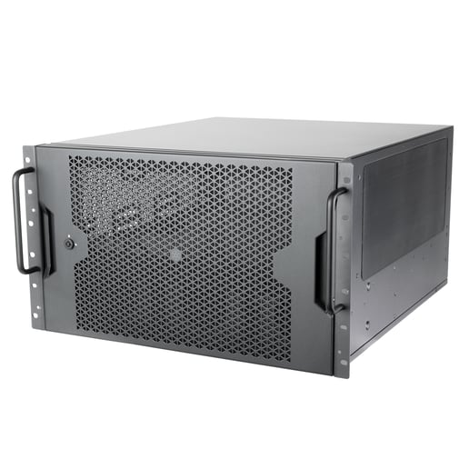 Silverstone RM600 Rackmount Server Case - Black 