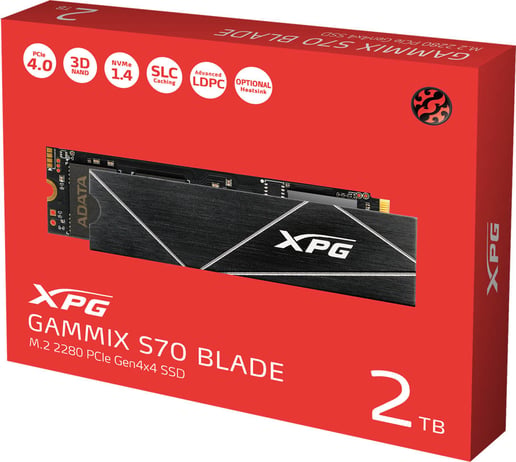 2TB Adata XPG GAMMIX S70 BLADE M.2 2280