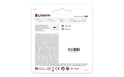 512GB Kingston Canvas Go! Plus UHS-1 (U3) microSD Card & Adaptor 