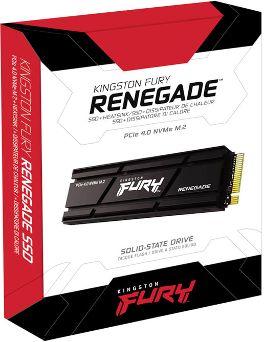 2TB Kingston FURY Renegade M.2 2280 PCI Express 4.0 x4 NVMe Solid State Drive