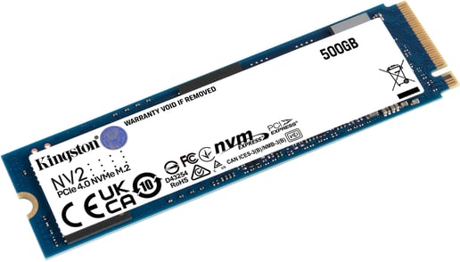 500GB Kingston NV2 M.2 2280 PCI Express 4.0 x4 NVMe Solid State Drive