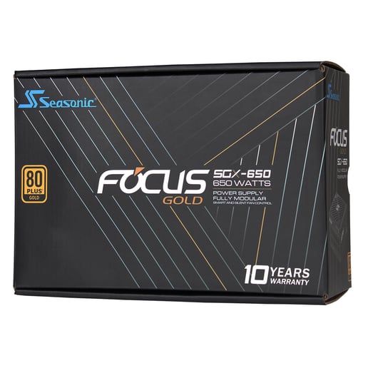 650W Seasonic SGX 650W Semi-Modular 80 Plus Gold PSU