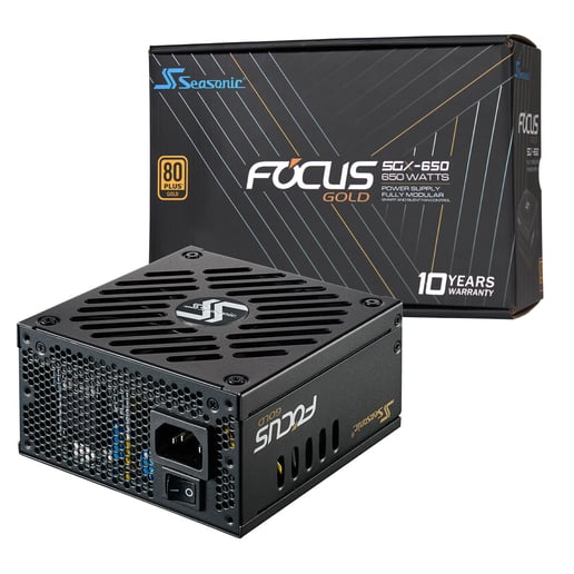 650W Seasonic SGX 650W Semi-Modular 80 Plus Gold PSU