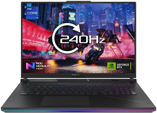 ASUS Strix Scar 18 Core i9 32GB 2TB GeForce RTX 4090 18" Gaming Laptop - Black