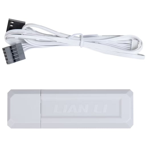 Lian Li UNI FAN CL Wireless Reverse Flow 120mm Triple Pack White