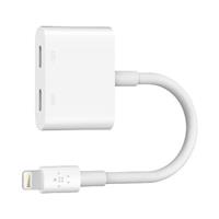 Belkin RockStar Lightning Audio and Charge Split Adaptor (White)