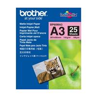 Brother BP60MA3 Premium Matt A3 Photo Paper (25 Sheets)