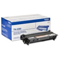 Brother TN-3380 (Yield: 8,000 Pages) Black Toner Cartridge Pack of 2