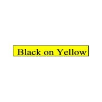 Brother P-touch TC-601 (12mm x 7.5m)  Black On Yellow Gloss Laminated Labelling Tape
