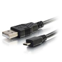 C2G (3m) USB 2.0 Type A (Male) to Type Micro-B (Male) Cable