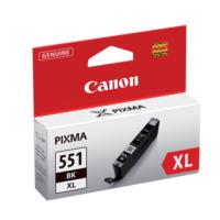 Canon CLI-551BKXL (1,130 Photos) High Yield Black Ink Cartridge