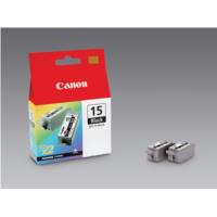 Canon BCI-15 Black (Twin Pack) Ink Tank
