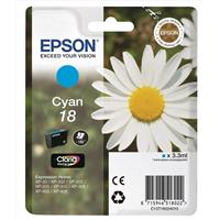 Epson Daisy 18 Series T1802 Cyan Ink Cartridge (Yield 180 Pages) RS Blister