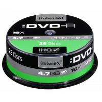Intenso DVD-R 16x Printable 25pk Spindle