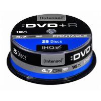 Intenso DVD+R 16x Printable 25pk Spindle