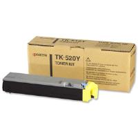 Kyocera TK-520Y (Yield: 4,000 Pages) Yellow Toner Cartridge