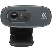 Logitech C270 HD Webcam (Black)