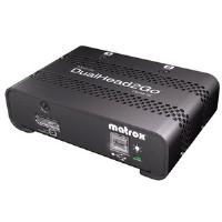 Matrox DualHead2Go Digital SE External Multi-Display Adaptor 3840x1200  2 x DVI-D Outputs USB for power
